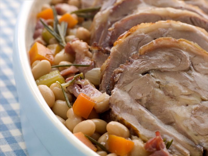 paule d'agneau braise