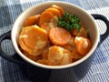 Carottes  la crme