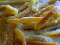 corces d'oranges confites et orangettes